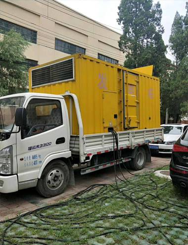 昭通发电车出租-柴油发电机组排烟系统设计要求及其考虑因素